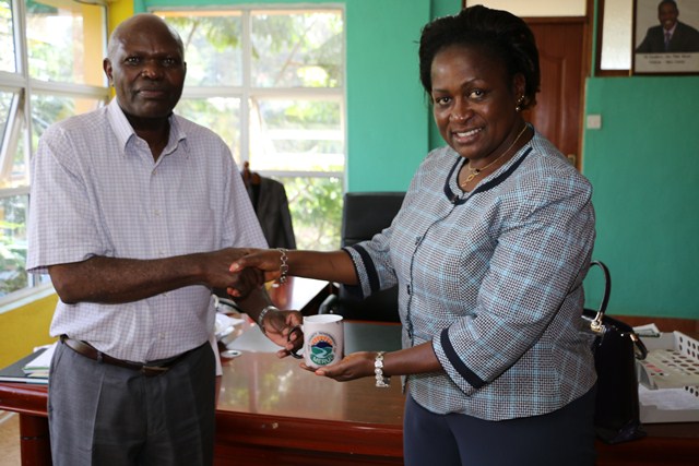 M'MITHIARU MEU TRADE CEC(L) GIFTS ELSIE, KAKAMEGA TRADE CEC (R) MERU COUNTY MAGIC COFEE MUG