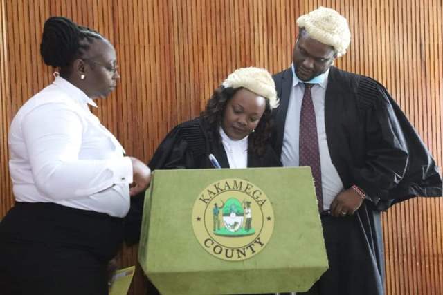 KAKAMEGA’S COUNTY ATTORNEY OFFICE ACCREDITED AS LAW PUPILLAGE CENTER
