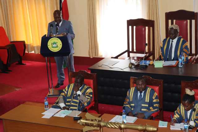 GOVERNOR BARASA OPENS THIRD ASSEMBLY