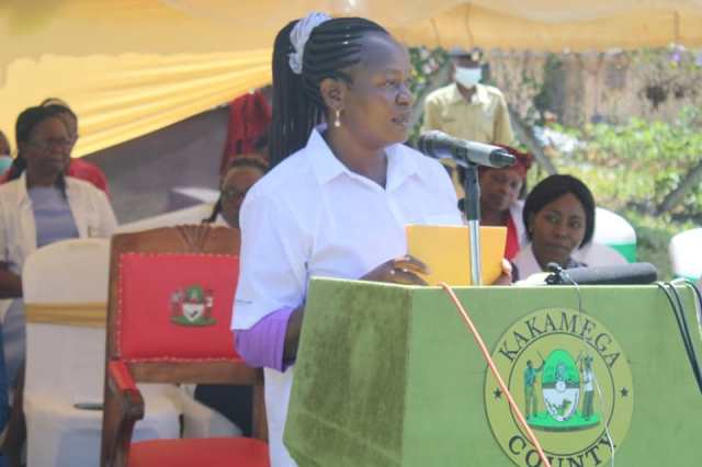 KAKAMEGA FIRST LADY LAUNCHES CARE GIVERS CERVICAL CANCER AWARENESS