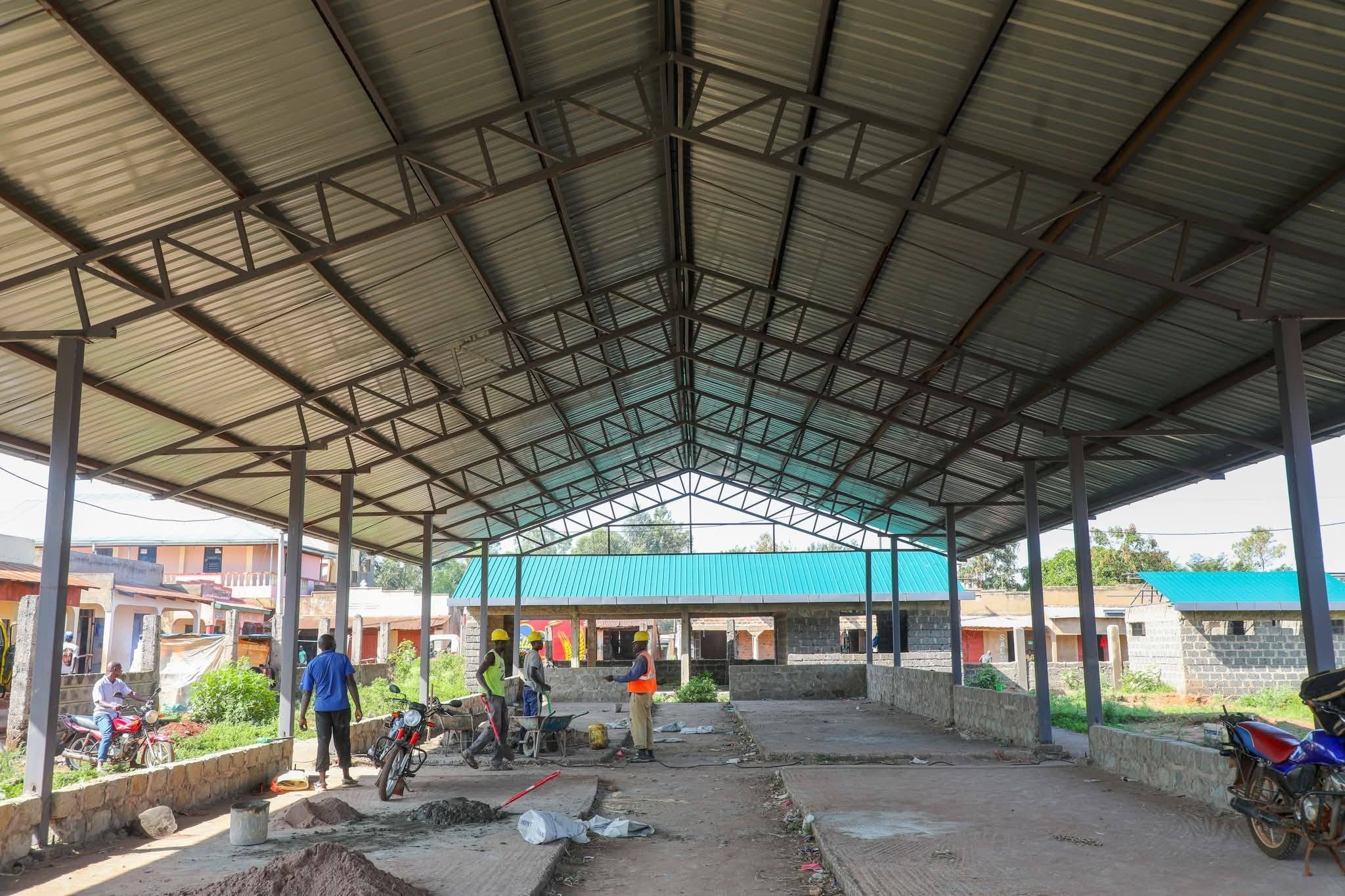 Koyonzo Modern Market Nears Completion