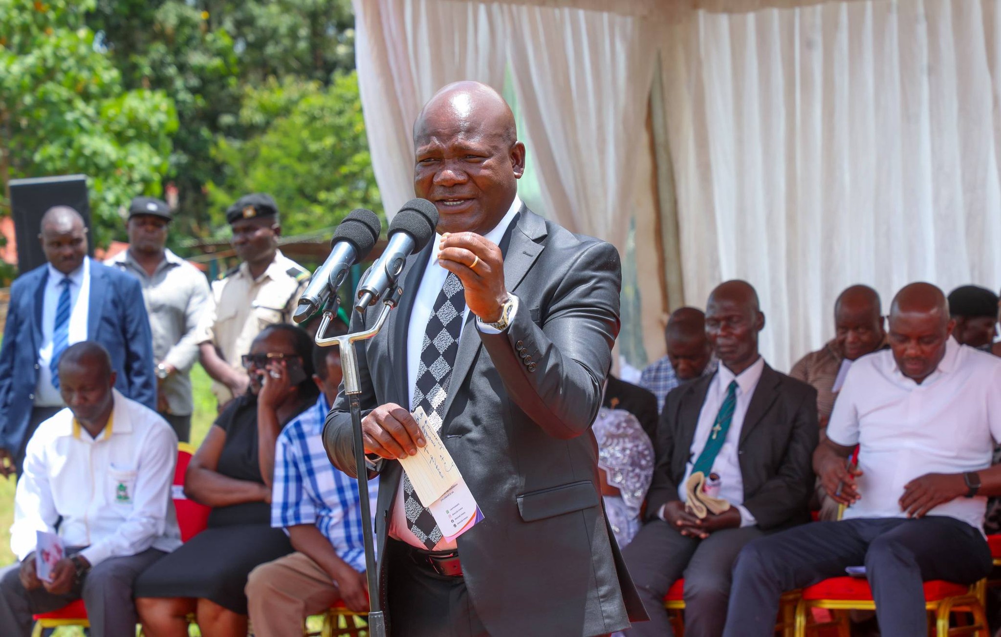 GOVERNOR BARASA LEADS KAKAMEGA IN HONOURING LATE CAROLYNE KHAMETE AT REQUIEM MASS