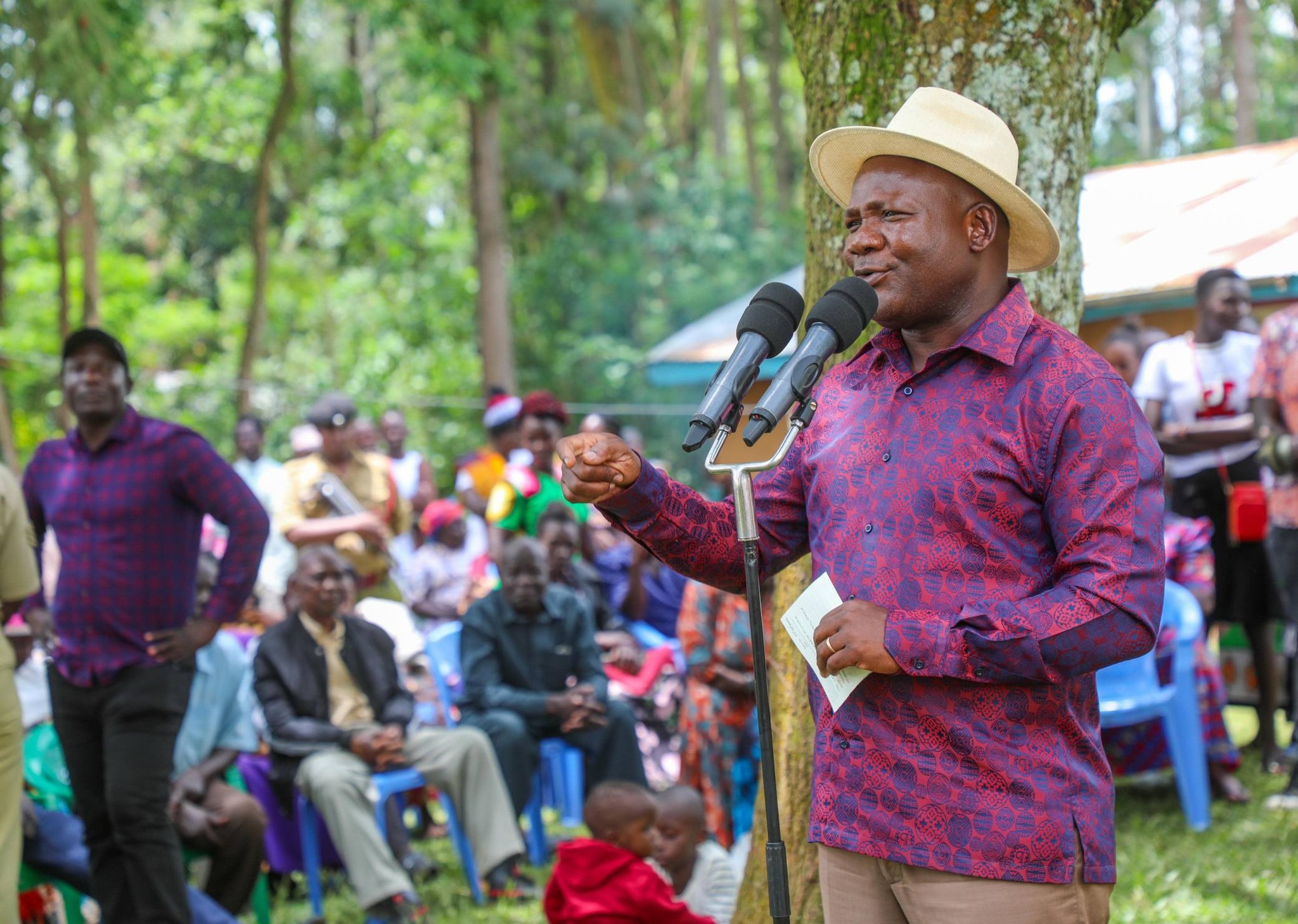 GOVERNOR BARASA SHOWCASES PROGRESS IN INFRASTRUCTURE AND SOCIAL PROJECTS IN MATUNGU.