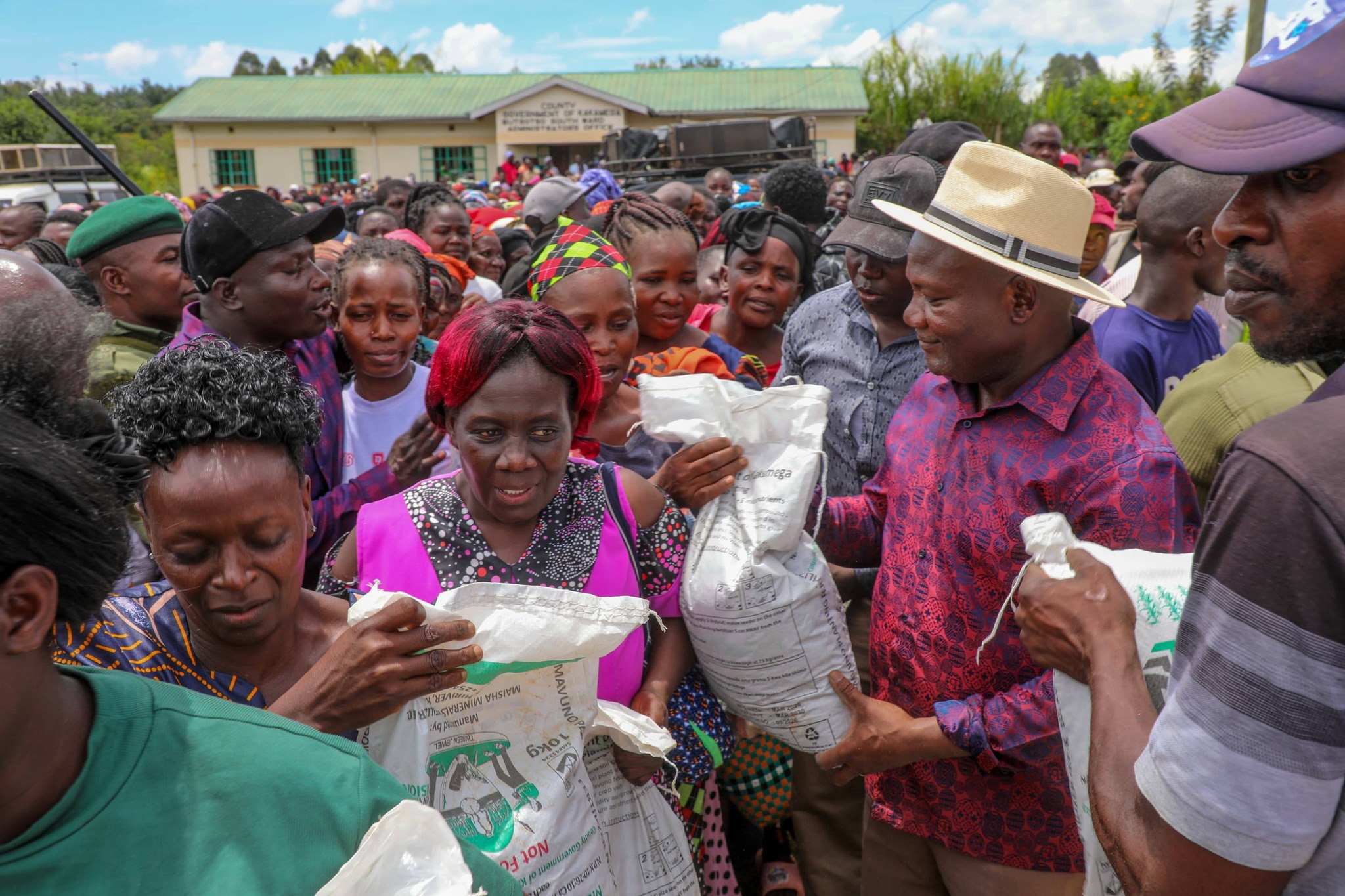 FOOD SECURITY DRIVE GAINS MOMENTUM AS GOVERNOR BARASA ROLLS OUT FREE FARM INPUT SUPPORT PROGRAMME.