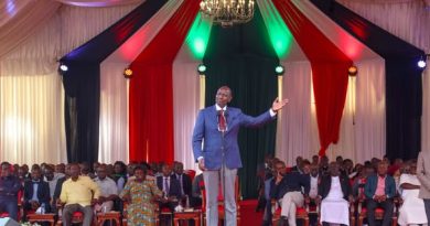 GOVERNOR BARASA JOINS PRESIDENT RUTO FOR CONSECRATION AND ENTHRONEMENT OF FOURTH BISHOP OF ACK KATAKWA DIOCESE.