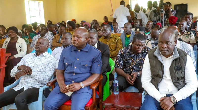 GOVERNOR BARASA HIGHLIGHTS COUNTY-WIDE DEVELOPMENT MILESTONES DURING KOYONZO CHURCH SERVICE.