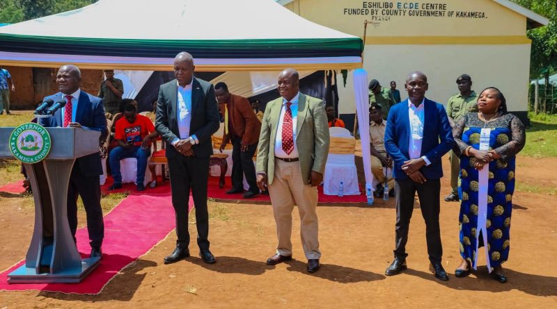 GOVERNOR BARASA COMMISSIONS MODERN ESHILIBO ECDE CENTRE IN LURAMBI SUB-COUNTY