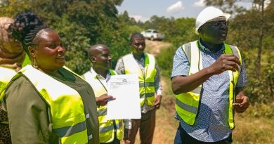 NAMISI BRIDGE SITE HANDED OVER TO CONTRACTOR FOR CONSTRUCTION