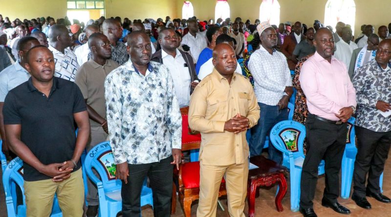 GOVERNOR BARASA ATTENDS EMWANIRO CHURCH SERVICE AND FUNDRAISER IN KISA CENTRAL